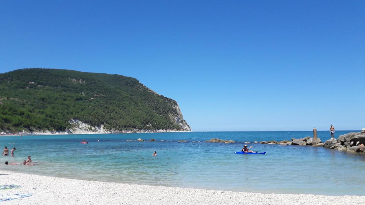 Appartamento Mare Sirolo Con Garage Privato Exterior foto